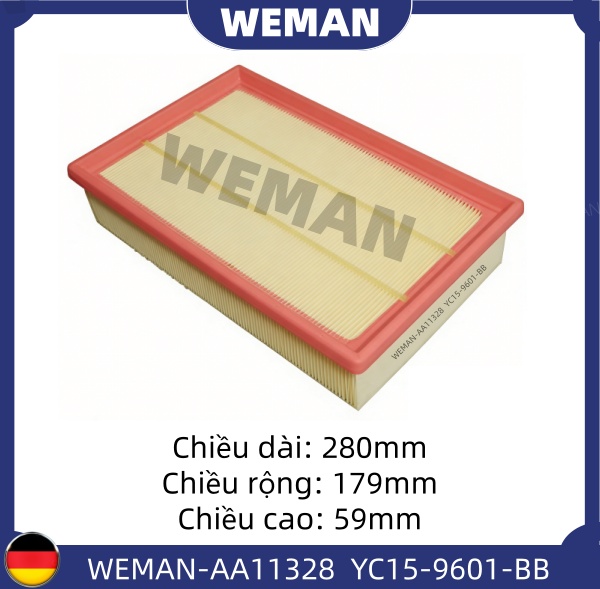 WEMAN Lọc gió AA11328 Ford TRANSIT