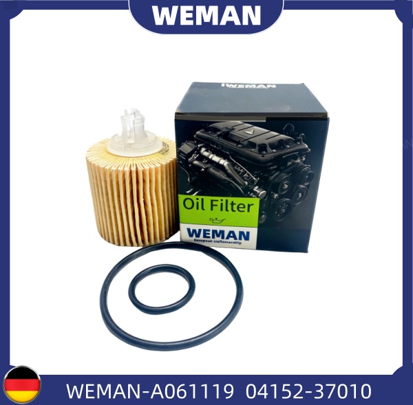 WEMAN Lọc dầu A061119 Toyota Altis Vios Yaris OEM 04152-37010 WEMAN Lọc dầu A061119 Toyota Altis Vios Yaris