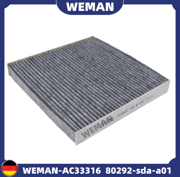 WEMAN Lọc gió điều hòa AC33316 Honda CiViC CRV ACCORD OEM 80292-sda-a01 WEMAN Lọc gió điều hòa AC33316 Honda CiViC CRV ACCORD