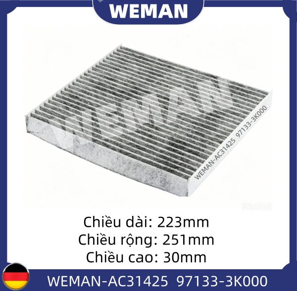 WEMAN Lọc gió điều hòa AC31425