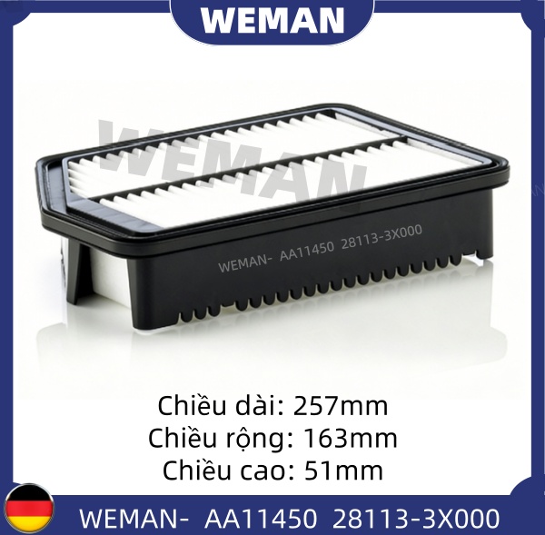 WEMAN Lọc gió AA11450
