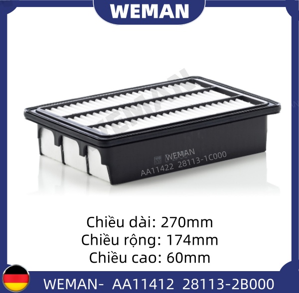 WEMAN Lọc gió AA11412