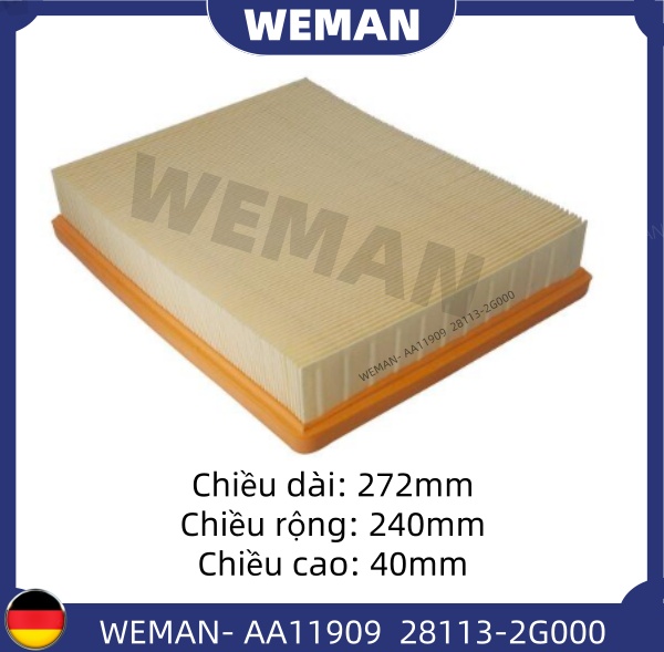 WEMAN Lọc gió AA11909