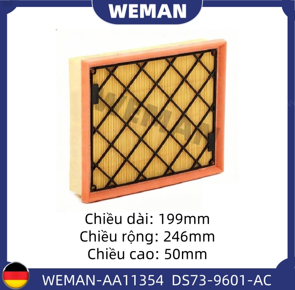 WEMAN Lọc gió AA11354 Ford MONDEO
