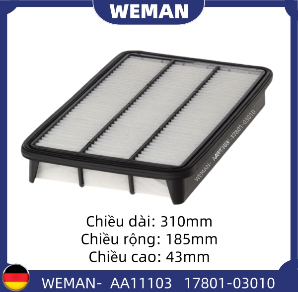 WEMAN Lọc gió AA11103
