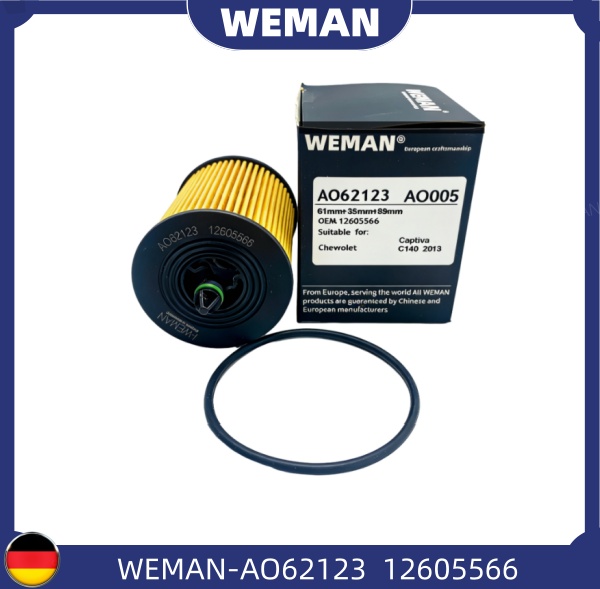 WEMAN Lọc dầu A062123 OEM 12605566 WEMAN Lọc dầu A062123