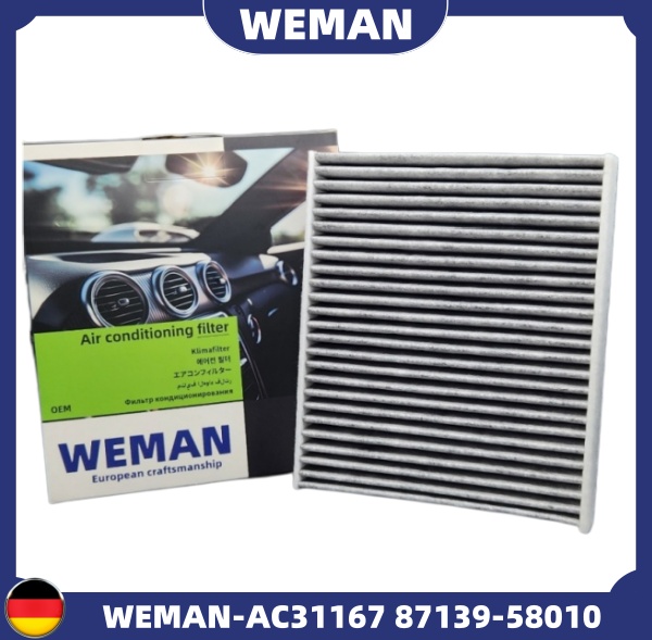 WEMAN Lọc gió điều hòa AC31167X Toyota Altis Rav4 Camry Alphard