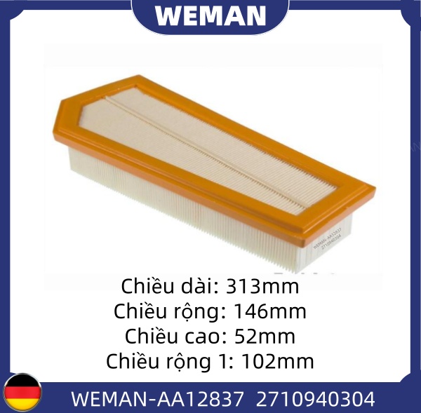 WEMAN Lọc gió AA12837