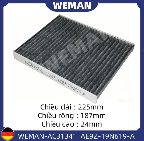 WEMAN Lọc gió điều hòa AC31341T Ford EXPLOREN