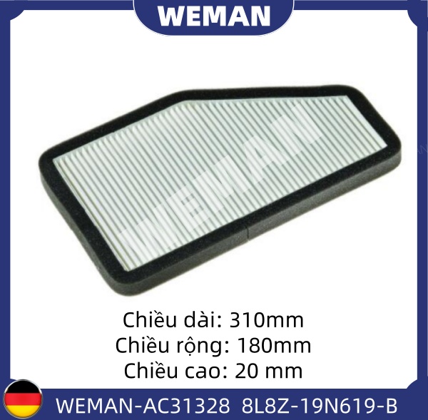 WEMAN Lọc gió điều hòa AC31328