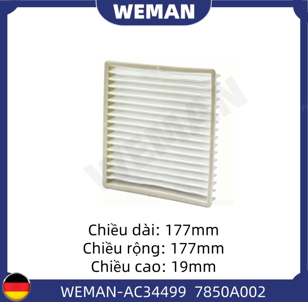 WEMAN Lọc gió điều hòa AC34499 Mitsubishi Attrage XPANDER