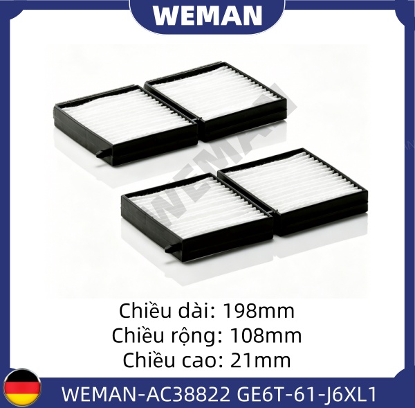 WEMAN Lọc gió điều hòa AC38822