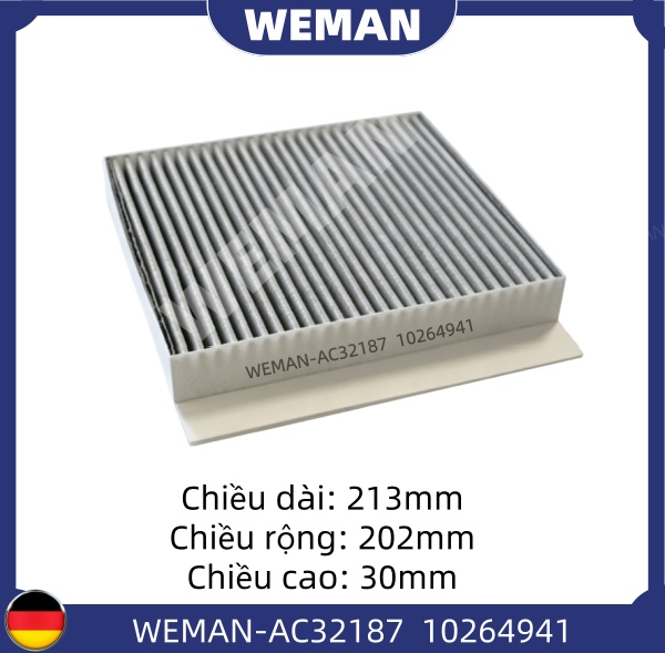 WEMAN Lọc gió điều hòa AC32187T