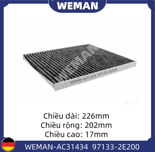 WEMAN Lọc gió điều hòa AC31434