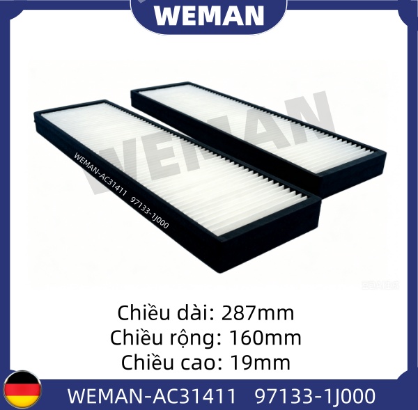 WEMAN Lọc gió điều hòa AC31411