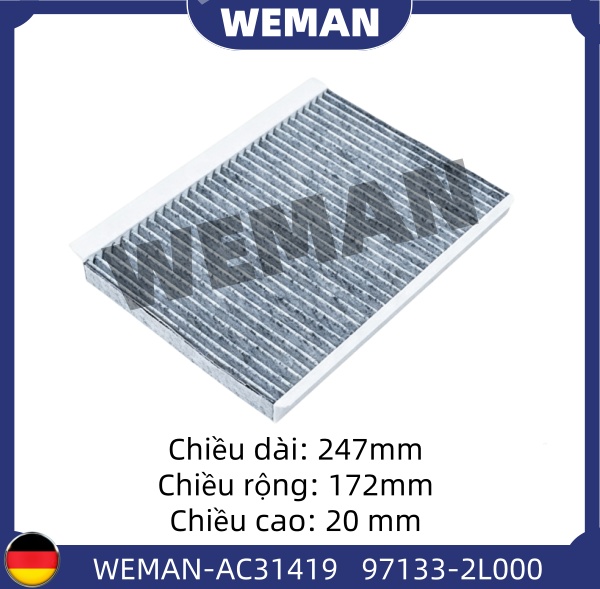 WEMAN Lọc gió điều hòa AC31419