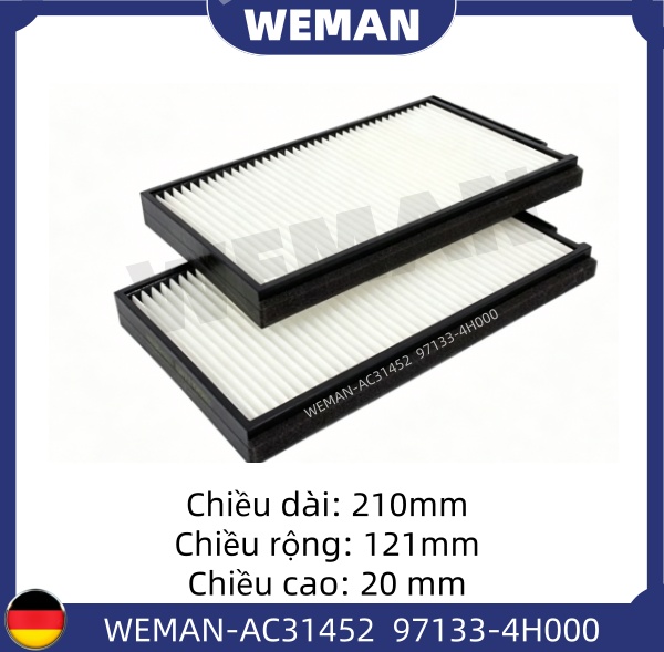 WEMAN Lọc gió điều hòa AC31452T