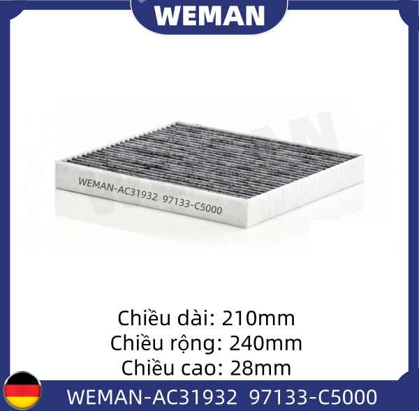 WEMAN Lọc gió điều hòa AC31932