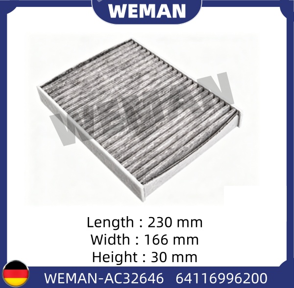 WEMAN Lọc gió điều hòa AC32646T