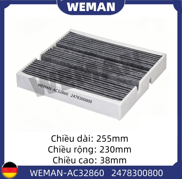 WEMAN Lọc gió điều hòa AC32860