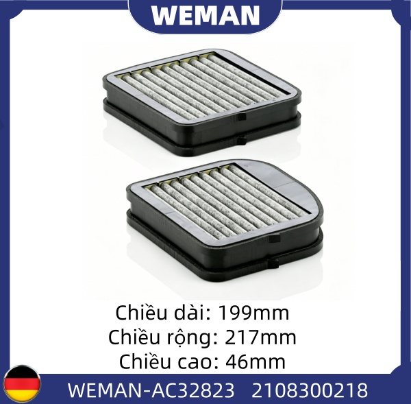 WEMAN Lọc gió điều hòa AC32823T