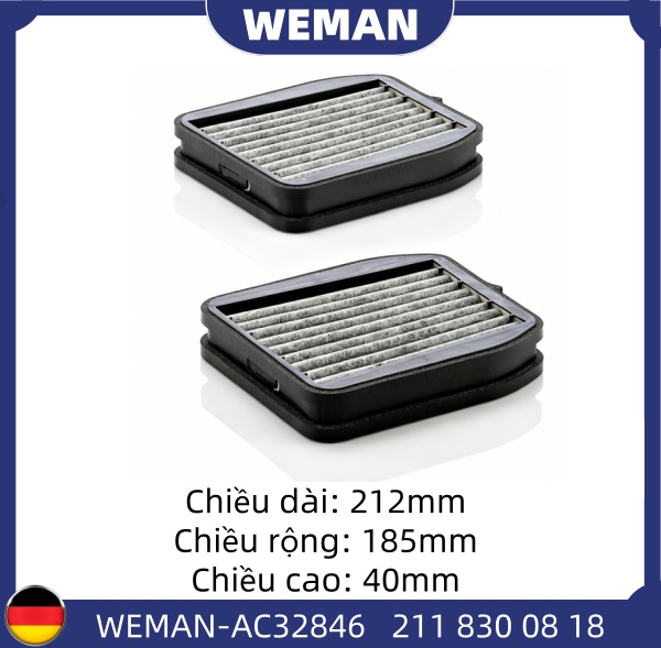 WEMAN Lọc gió điều hòa AC32846