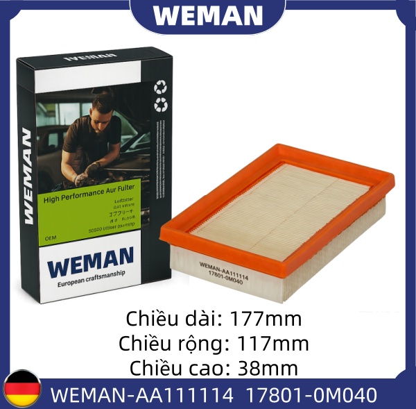 WEMAN Lọc gió AA111114