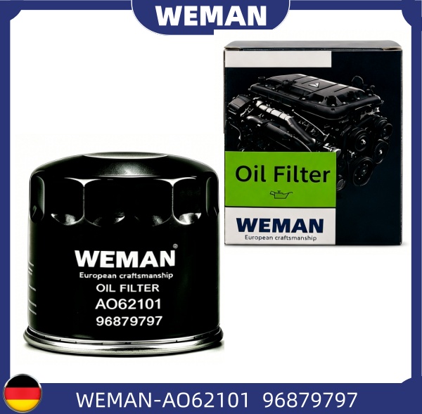 WEMAN Lọc dầu AO62101 KALOS AVEO CRUZE CAPTIVA OEM 96879797 WEMAN Lọc dầu AO62101 KALOS AVEO CRUZE CAPTIVA