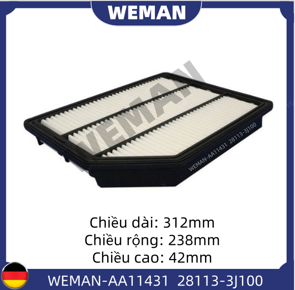 WEMAN Lọc gió AA11431