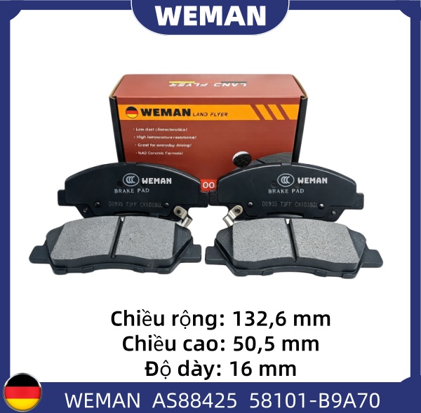 WEMAN Má phanh AS88425