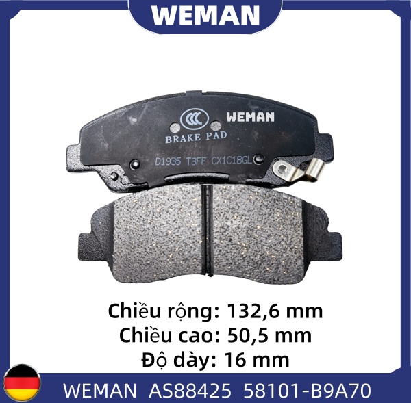 WEMAN Má phanh AS88425