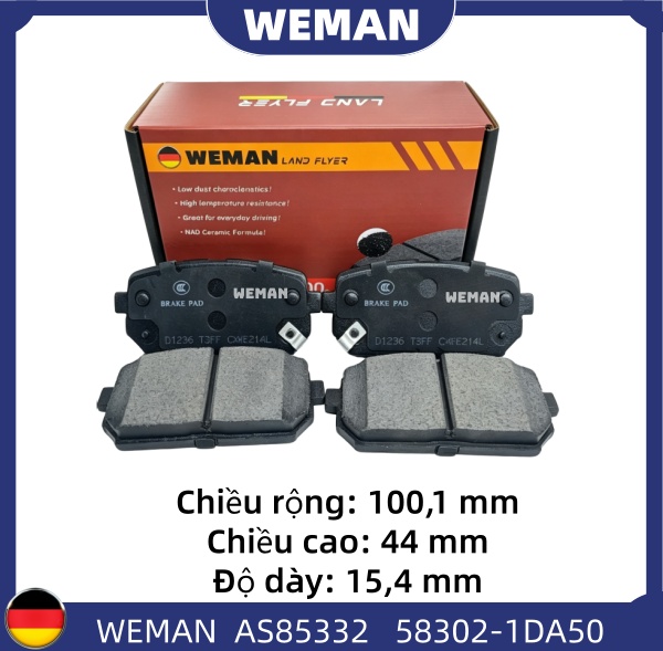 WEMAN Má phanh AS85332