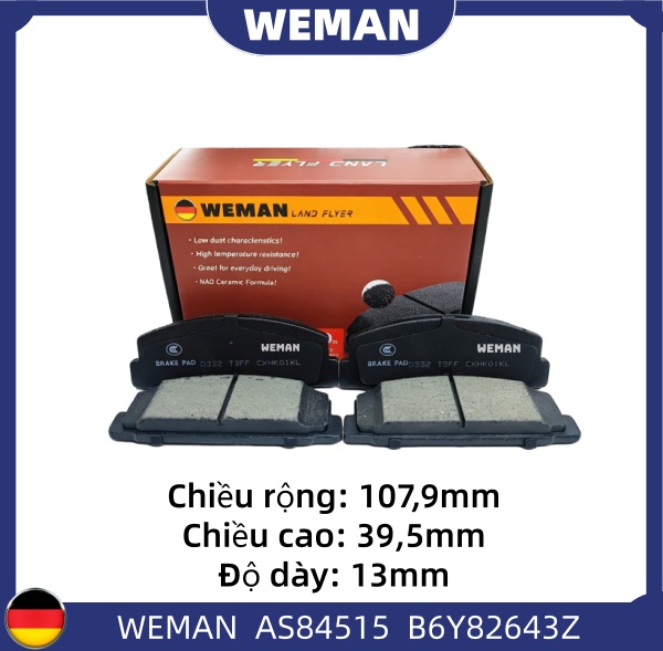 WEMAN Má phanh AS84515