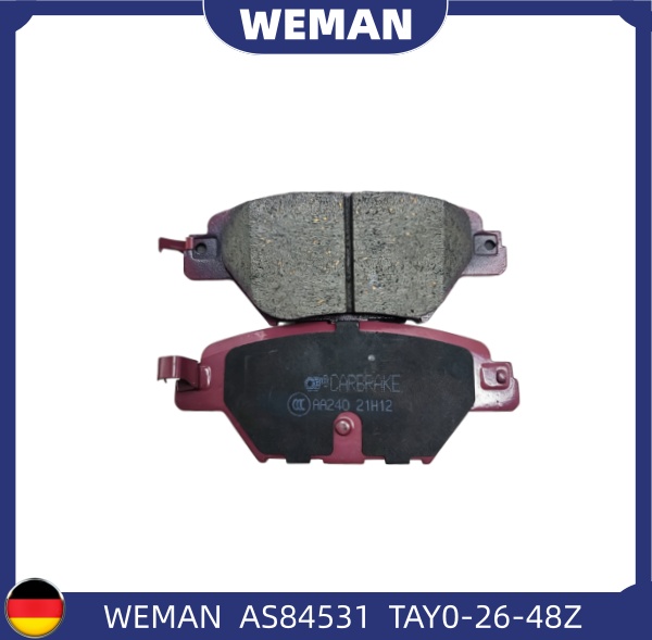 WEMAN Má phanh AS84531 Ma*da CX-8 CX-9 OEM TAY0-26-48Z WEMAN Má phanh AS84531 Ma*da CX-8 CX-9